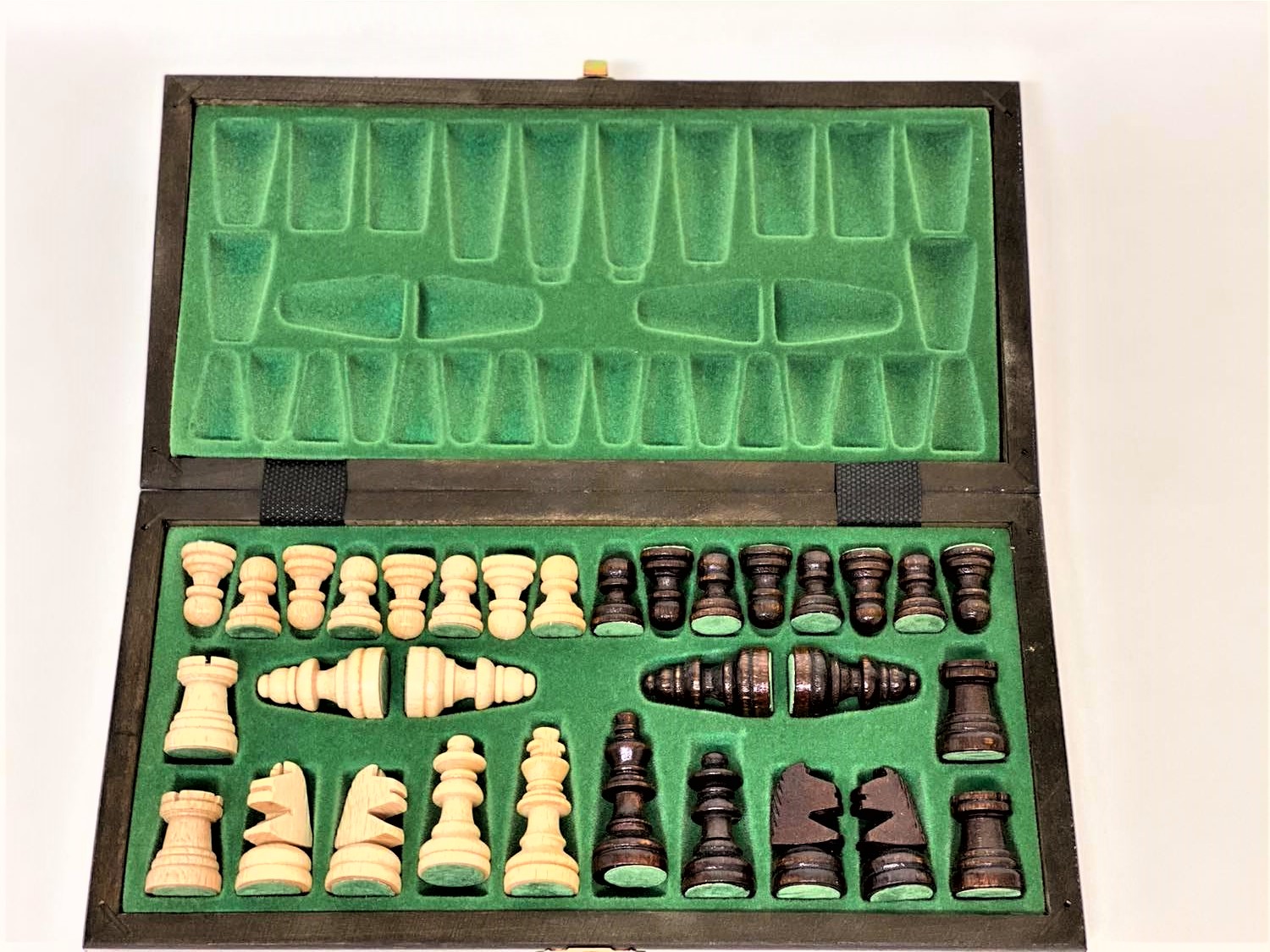 Wooden Chess Set 27×27 Small Woodeeworld 